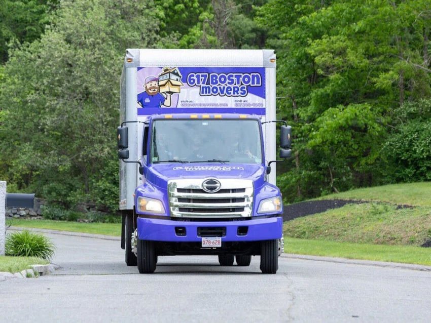 617 Boston Movers - Truck (Front View)