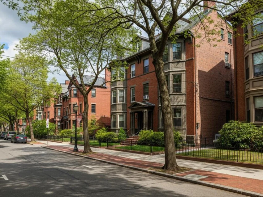 Brookline Village neighborhood served by experienced local moving and relocation experts