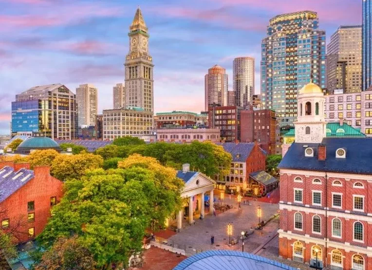 Top Streets in Boston