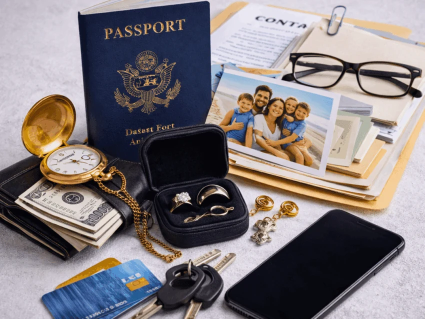 Valuables and Important Documents