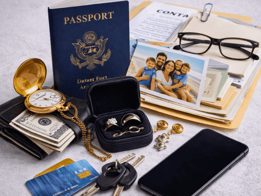 Valuables and Important Documents