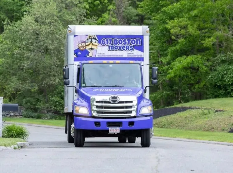 617 Boston Movers - Truck (Front View)