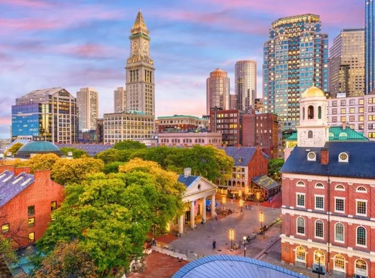 Top Streets in Boston